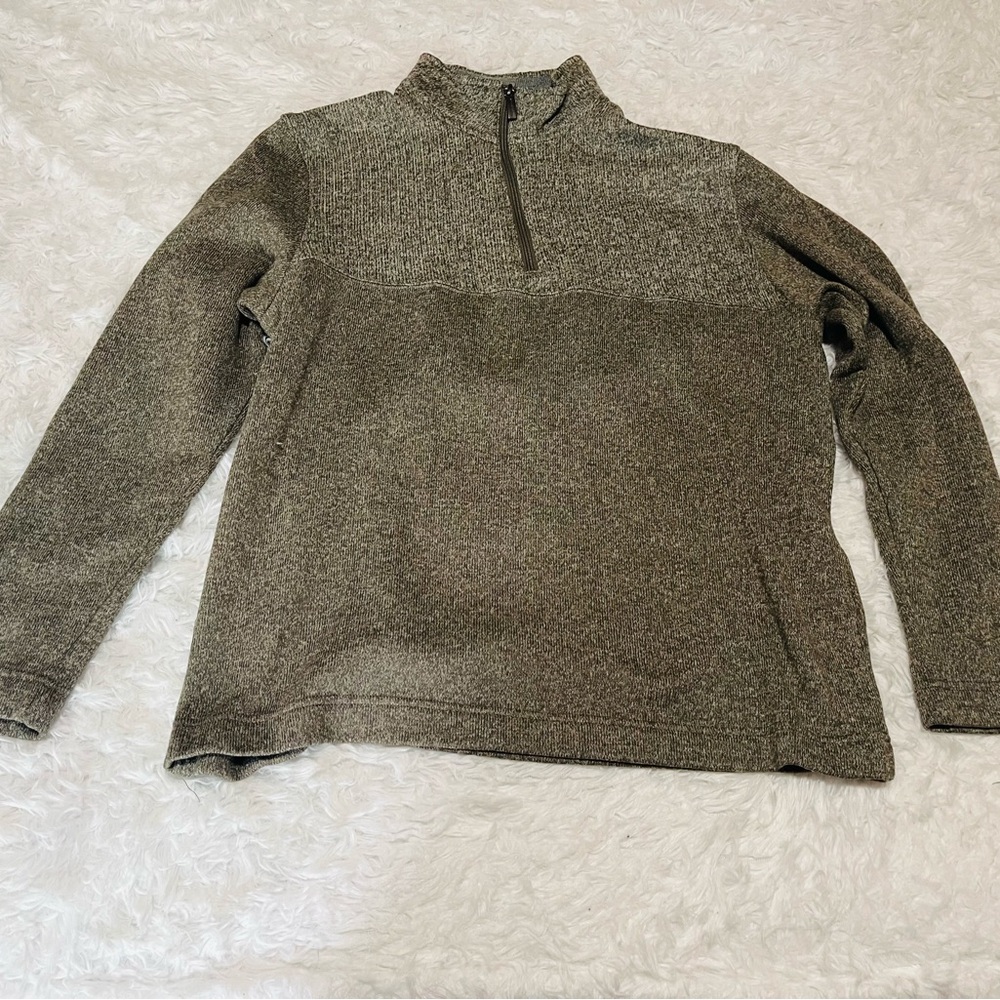 Van Heusen Men's Quarter Zip Up Sweater